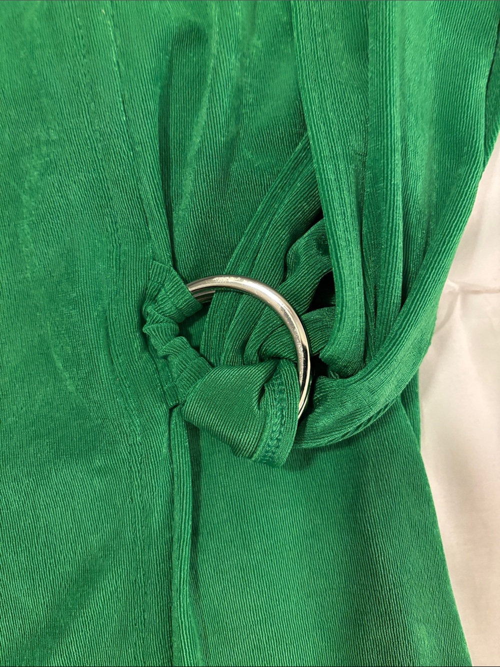Chico's Emerald Green Two-Piece Pantsuit Set - Picture 3 of 3